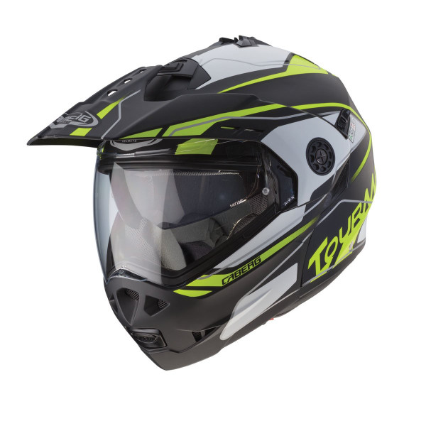 CABERG Tourmax Marathon Black/White/Yellow Flo L